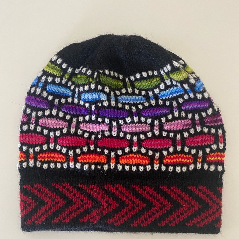 Never worn Handmade Peruvian beanie
